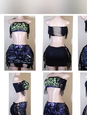 Ozzy Osbourne Custom Fringe Tank Top